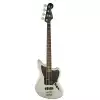 Fender Vintage Modified Jaguar Bass Special SS, Rosewood Fingerboard, Silver gitara basowa