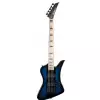 Jackson X Series Signature David Ellefson Kelly Bird V Bass, Maple Fingerboard, Blue Stripe gitara basowa
