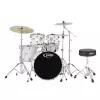 PDP by DW Drum set Mainstage Gloss White Chrome Hardware