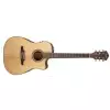 Fender F-1000CE Dreadnought Cutaway, Natural gitara elektroakustyczna