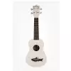 Kala Makala Shark Soprano White ukulele sopranowe