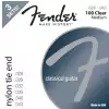 Fender Nylon Acoustic Strings, 100 Clear/Silver, Tie End, Gauges .028-.043, 3-Pack struny do gitary klasycznej Fender Nylon Acoustic Strings, 100 Clear/Silver, Tie End, Gauges .028-.043, 3-Pack struny do gitary klasycznej