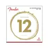 Fender 80/20 Bronze Acoustic Strings, Ball End, 70L .012-.052 Gauges, 3-Pack struny do gitary akustycznej Fender 80/20 Bronze Acoustic Strings, Ball End, 70L .012-.052 Gauges, 3-Pack struny do gitary akustycznej