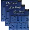 Dean Markley 2554-3PK Blue Steel CL struny do gitary elektrycznej 9-46, 3-pack