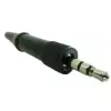 Sennheiser 540382 wtyk jack TRS z nakrtk, czarny (do cienkich przewodw)