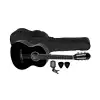 Miguel J. Almeria Pure zestaw gitarowy, klasyczny black