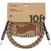 Fender Festival Pure Hemp Rainbow 10ft kabel gitarowy 3m, Jack prosty - Jack prosty