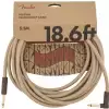 Fender Festival Pure Hemp Natural 18,6ft kabel gitarowy 5,6m, Jack prosty - Jack ktowy