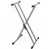 GEWA Stands Stojaki pod keyboard Easy Gear System Kolor: szaro srebrny