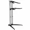 STAY Keyboard Stand PIANO 120cm 2 poziomy Sliver statyw pod Keyboard