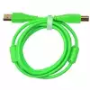 DJ TECHTOOLS Chroma Cable kabel USB 1.5m prosty (zielony)