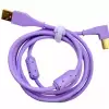 DJ TECHTOOLS Chroma Cable kabel USB 1.5m amany (fioletowy)