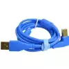 DJ TECHTOOLS Chroma Cable kabel USB 1.5m amany (niebieski)