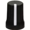 DJ TECHTOOLS Chroma Caps Super Knob 0  (czarny)