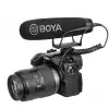 BOYA BY-BM2021 Superkardioidalny mikrofon typu shotgun do kamer i aparat�w