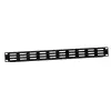 Adam Hall Parts 87221 VH - Panel wentylacyjny w ksztacie litery U, 19″, 1U, poziome otwory wentylacyjne