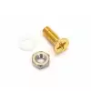 Fender Pickguard Mounting Bolt/Screw, Gold Fender Pickguard Mounting Bolt/Screw, Gold