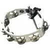Latin Percussion Tamburyn Cyclop mountable Steel Jingles, biały Latin Percussion Tamburyn Cyclop mountable Steel Jingles, biały