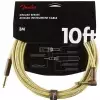 Fender Deluxe 10′ Angle Tweed kabel gitarowy