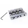 Fender HiMass 4-String Bass Bridge Assembly With Brass Saddles, Chrome