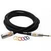 RockCable przew�d mikrofonowy  - XLR (male) / TS Plug (6.3 mm / 1/4), color coded - 5 m / 16.4 ft.