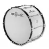 Majestic EBS2214B, beben marszowy 22x14″, bia�y