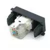 TEM 43 17682 Modul gniazdo komp.kat.5 1M, czarne TEM 43 17682 Modul gniazdo komp.kat.5 1M, czarne