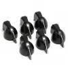 Fender Pure Vintage Black ″Chicken Head″ Amplifier Knobs, (6)