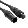 Accu Cable 7PZ IP XLR 5pin ext cable 15m IP 65 STR - przewd