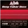 LaBella 750N Deep Talkin Bass Black Nylon struny do gitary basowej 50-105 