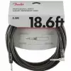 Fender Professional Series Instrument Cable 18,6′ Black kabel gitarowy Fender Professional Series Instrument Cable 18,6′ Black kabel gitarowy