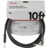 Fender Professional Series Instrument Cable, Straight-Angle, 10′, Black kabel gitarowy