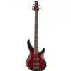 Yamaha TRBX 605 FM DRB gitara basowa, Dark Red Burst