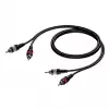 Procab CAB800 kabel 2xRCA -> 2xRCA 1.0m Procab CAB800 kabel 2xRCA -> 2xRCA 1.0m