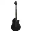 Ovation B778TX-5 Elite TX Mid Cutaway 4-string Black Textured Gitara basowa elektroakustyczna