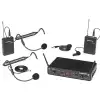 Samson Concert 288 Presentation podw�jny zestaw bezprzewodowy, 2 x mik. nag�owne, 2 x mik, do klapy.518-566 MHz