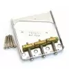 Fender 3-Saddle American Vintage Telecaster Bridge Assembly with Brass Saddles (Chrome) przecznik