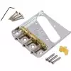 Fender 3-Saddle American Vintage ″Hot Rod″ Telecaster Bridge Assembly with Compensated Brass Saddles, Nickel prze��cznik