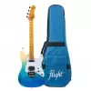 FLIGHT Pathfinder Transparent Blue ukulele tenorowe elektryczne