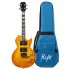 FLIGHT Centurion Vintage Burst ukulele tenorowe elektryczne