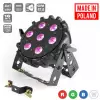 Flash Pro LED PAR 64 SLIM 7x10W RGBW 4w1 PRO MKII 25st wireless - reflektor LED  czarny paski