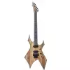 BC Rich Warlock Extreme Exotic Floyd Rose Spalted Maple Top Natural Transparent gitara elektryczna