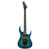 BC Rich Shredzilla Prophecy Exotic Archtop Floyd Rose Burl Top Cyan Blue gitara elektryczna