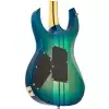 BC Rich Shredzilla Z6 Prophecy Exotic Floyd Rose Burl Top Cyan Blue gitara elektryczna