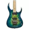 BC Rich Shredzilla Z6 Prophecy Exotic Floyd Rose Burl Top Cyan Blue gitara elektryczna