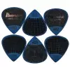 Ibanez PPA16MSG-DB zestaw kostek gitarowych Flat Pick Sand Grip 6 sztuk