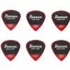 Ibanez PPA16 MSG RD zestaw kostek gitarowych Flat Pick Sand Grip 6 sztuk