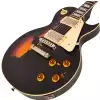 Vintage V100MRBK Icon gitara elektryczna, Distressed Black Over Sunburst 