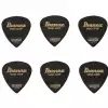 Ibanez PPA16 XSG BK zestaw kostek gitarowych Flat Pick Sand Grip 6 sztuk