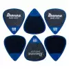 Ibanez PPA14 HSG DB zestaw kostek gitarowych Flat Pick Sand Grip 6 sztuk